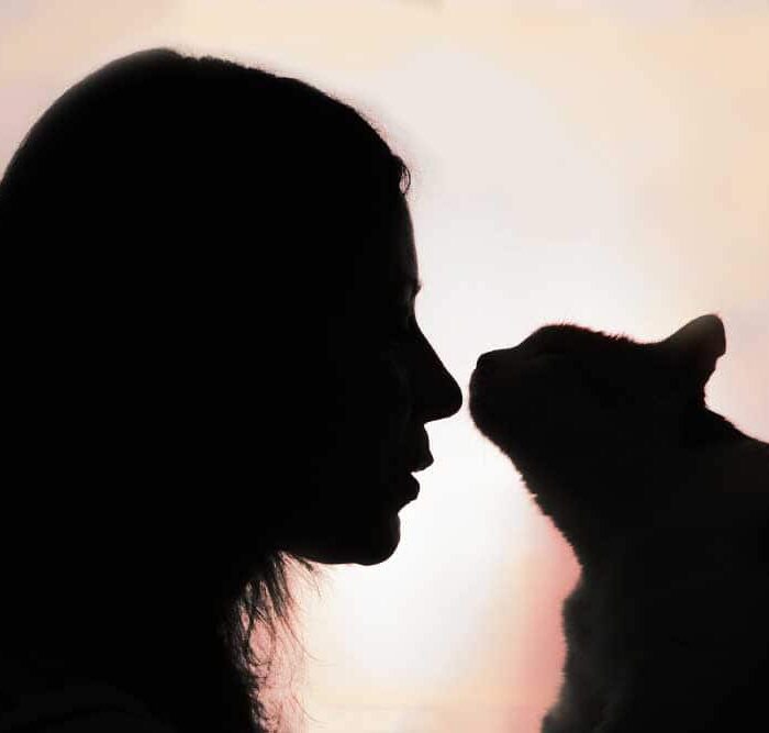 Guardian Animal Aftercare — Woman and Cat